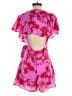 Pink Lily 100% Polyester Pink Romper Size S - photo 2