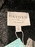 Hayden Black Faux Fur Jacket Size L - photo 6