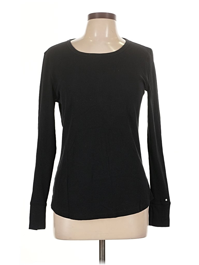 Pre-owned Gap Outlet Long Sleeve T-shirt In Black