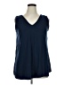 A.T.U.N. Blue Sleeveless T-Shirt Size 1X - photo 1