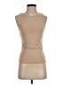 Shein Tan Sleeveless T-Shirt Size S - photo 1