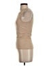 Shein Tan Sleeveless T-Shirt Size S - photo 5