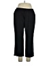 Lands' End 100% Cotton Solid Black Active Pants Size XL (petite) - photo 1