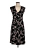 BCBG Print Black Cocktail Dress Size M - photo 1