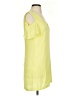 BCBGMAXAZRIA 100% Polyester Yellow Sleeveless Top Size 0 - photo 4