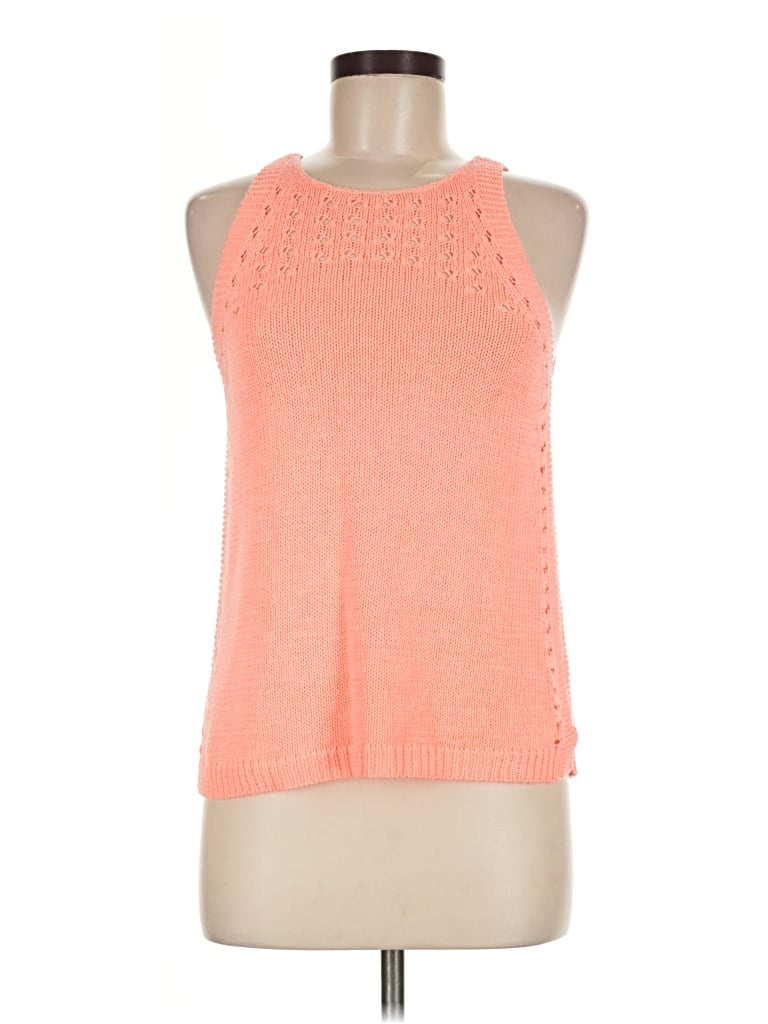 Pre-owned Lilly Pulitzer Sweater Vest In Orange