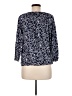 MICHAEL Michael Kors Blue 3/4 Sleeve Blouse Size M - photo 2