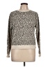 Levi's Animal Print Ivory Pullover Sweater Size L - photo 1