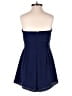 Lulus 100% Polyester Solid Blue Romper Size M - photo 2
