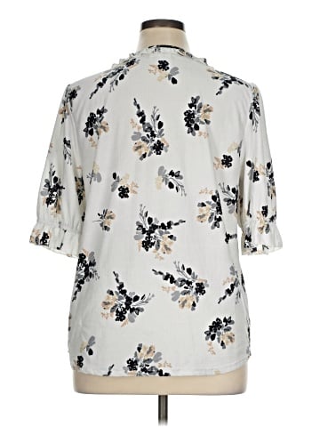 MELLODAY Short Sleeve Blouse (view 2)