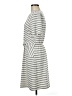 &.Layered Stripes Gray Casual Dress Size M - photo 5