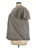 Lane Bryant 100% Polyester Gray Short Sleeve Blouse Size 26 - photo 5