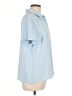 Shein 100% Polyester Blue Short Sleeve Blouse Size 12 - photo 4