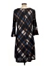 JH Argyle Brown Casual Dress Size L - photo 2