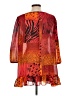 Peter Nygard 100% Polyester Orange Cocktail Dress Size L (estimated) - photo 2