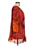 Peter Nygard 100% Polyester Orange Cocktail Dress Size L (estimated) - photo 4