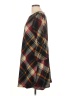 Echo Plaid Brown Casual Dress Size L - photo 5