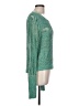Free People Metallic Green Pullover Sweater Size L - photo 4