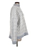 Haven Well Within Chevron-herringbone Blue Pullover Sweater Size L - photo 4