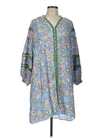 Diane von Furstenberg 3/4 Sleeve Button-Down Shirt (view 1)