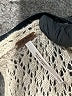 Free People Polka Dots Ivory Pullover Sweater Size L - photo 7