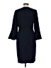Ann Taylor Solid Blue Casual Dress Size 6 - photo 2