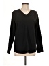 St. John's Bay 100% Polyester Black Pullover Sweater Size L - photo 1