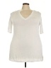Torrid Ivory 3/4 Sleeve T-Shirt Size 3X Plus (3) - photo 1