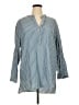 Faherty Stripes Blue 3/4 Sleeve Button-Down Shirt Size XL - photo 1