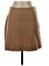 Theory Solid Brown Tan Formal Skirt Size 2 - photo 1