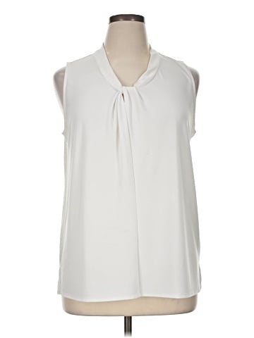White House Black Market Sleeveless Blouse (view 1)
