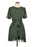 B. Darlin 100% Polyester Solid Green Casual Dress Size 11 - 12 - photo 1