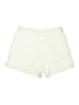 Cami 100% Cotton Solid Ivory Shorts Size 4 - photo 1