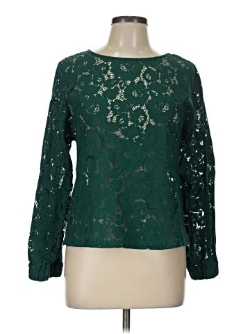 Banana Republic Factory Store Long Sleeve Blouse (view 1)