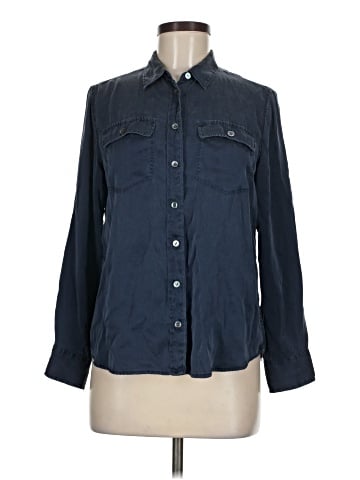 J.Crew Long Sleeve Silk Top (view 1)