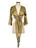 Urban Outfitters 100% Polyester Gold Kimono Size S - photo 1