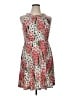Tommy Hilfiger Print Red Cocktail Dress Size 14 - photo 1