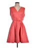 Unbranded Solid Orange Casual Dress Size S - photo 1