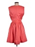 Unbranded Solid Orange Casual Dress Size S - photo 2