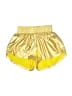 Azarhia Metallic Gold Shorts Size 8 - photo 1