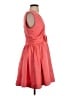Unbranded Solid Orange Casual Dress Size S - photo 4