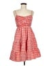 Bibi Checkered-gingham Red Casual Dress Size M - photo 1