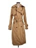 Avec Les Filles 100% Polyester Tan Trenchcoat Size XS - photo 1