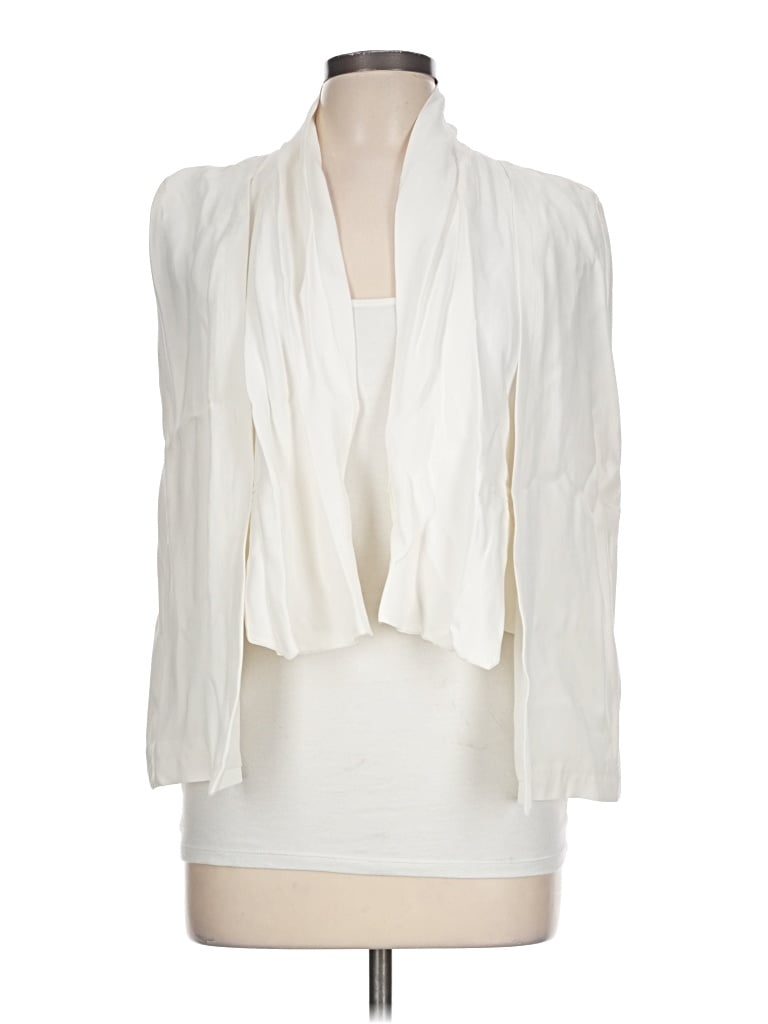 Pre-owned Elliatt Blazer Jacket In Ivory