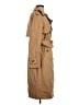 Avec Les Filles 100% Polyester Tan Trenchcoat Size XS - photo 4