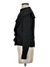 Forever 21 100% Rayon Polka Dots Black Long Sleeve Blouse Size S - photo 5