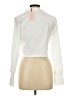 Missguided Ivory Long Sleeve Blouse Size 10 - photo 2