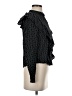 Forever 21 100% Rayon Polka Dots Black Long Sleeve Blouse Size S - photo 4