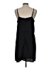 Unbranded Solid Black Casual Dress Size L (tall) - photo 2