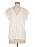 FRAME 100% Cotton Ivory Sleeveless T-Shirt Size L - photo 1